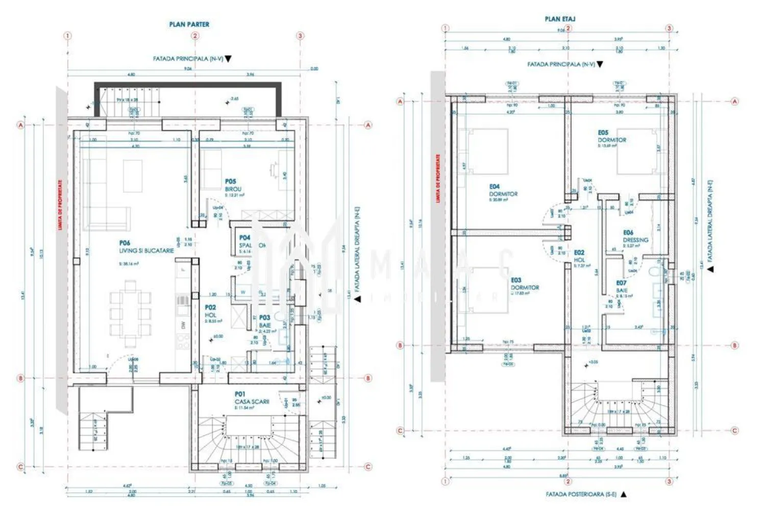 Casa moderna - 297 MPU I Vasile Aaron I Garaj I 318 MP Teren - MAAC Imobiliare vă propune spre vânzare o proprietate complet renovată în 2025, caracterizată printr-un design modern, compartimentare inteligentă și multiple posibilități de utilizare – locuință, birou, spațiu comercial sau investiție în regim hotelier. Caracteristici generale: Proprietatea este alcătuită dintr-o casă D+P+E+M, teren cu acces pe două străzi și garaj individual. Construcția a fost extinsă și reconfigurată pentru a răspunde cerințelor actuale de confort, funcționalitate și eficiență energetică. Detalii construcție – 297 mp utili Demisol (81 mp): 2 camere, baie, spațiu tehnic, zonă de depozitare/pivniță sub casa scării. Parter (81 mp): living generos cu bucătărie, cameră suplimentară, baie, spațiu tehnic și hol. Etaj (81 mp): dormitor matrimonial cu dressing walk-in, baie cu două intrări, spațiu tehnic și 2 camere cu design pe două niveluri – cu zonă de living multifuncțională la nivelul inferior și spațiu privat (birou/dressing/odihnă) la nivelul superior, cu baie proprie. Mansardă (49 mp): două zone pentru dormitor/birou, două băi și două dressinguri walk-in, conectate la camerele multifuncționale de la etaj. Acest concept arhitectural oferă eleganță, volum și flexibilitate, fiind ideal pentru o amenajare premium și un stil de viață contemporan. Teren – 318 mp Alei pietonale și acces auto (capacitate 2–3 mașini în interiorul proprietății, plus 2 locuri suplimentare în exterior) Grădină amenajabilă și spațiu pentru terasă Acces dublu: auto și pietonal în față, acces pietonal suplimentar în spate Garaj de 20 mp – cu șaht auto, structură din cărămidă și placă de beton Dotări și specificații tehnice: Două accese separate, fiecare deservind zone diferite ale casei, ambele prevăzute cu sisteme de control acces și video-interfon. Sistem de supraveghere video (8 puncte de monitorizare). Demisol cu branșamente separate la electricitate (monofazat) și gaz – cu posibilitate de funcționare independentă. Parter, etaj și mansardă alimentate prin branșament electric trifazat și gaz separat. Instalații refăcute complet: apă, canalizare nouă, fibră optică. Izolație exterioară cu vată bazaltică de 10 cm – performanță termică și fonică superioară. Soclu izolat cu polistiren extrudat de 5 cm – protecție împotriva umezelii. Tâmplărie PVC premium cu geam termopan. Pereți solizi: cărămidă plină la parter (40 cm), zidărie Porotherm la etaj și mansardă (25 cm). Trasee electrice și termice pregătite pentru sistem de climatizare. 🧭 Avantaje majore: ✅ Proprietate complet renovată și modernizată în 2025 ✅ Compartimentare inteligentă, cu posibilitatea utilizării fiecărui nivel independent ✅ Ideală pentru rezidență, birouri, clinici sau regim hotelier ✅ Acces dublu și garaj propriu ✅ Finisaje și materiale de înaltă calitate ✅ Oportunitate excelentă de investiție Pentru mai multe detalii și vizionări, precizati telefonic ca ati vazut anuntul cu ID:CP2771546 }}