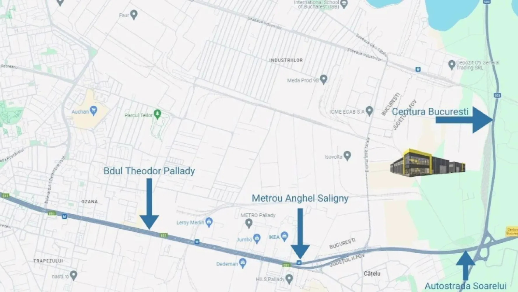 Hala de Vanzare Oxigenului, Pallady - Parc Logistic 2024