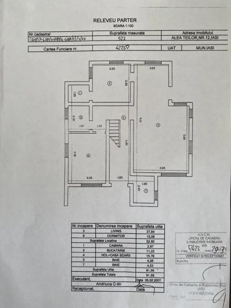 CASA/VILA DE VANZARE BUCIUM,CARTIER IC BRATIANU,235 MP UTILI,521MP TEREN