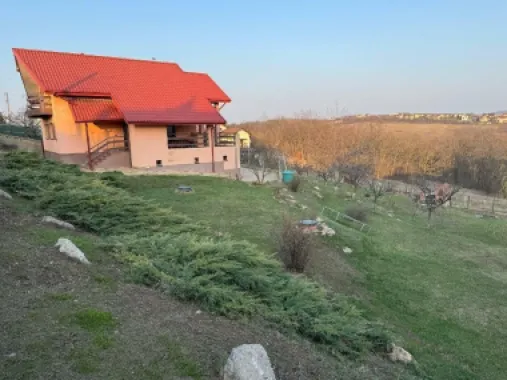Hlincea, str.Mănăstirii, CIUREA, Iaşi + 1.700 mp teren şi Vilă (D+P+M)