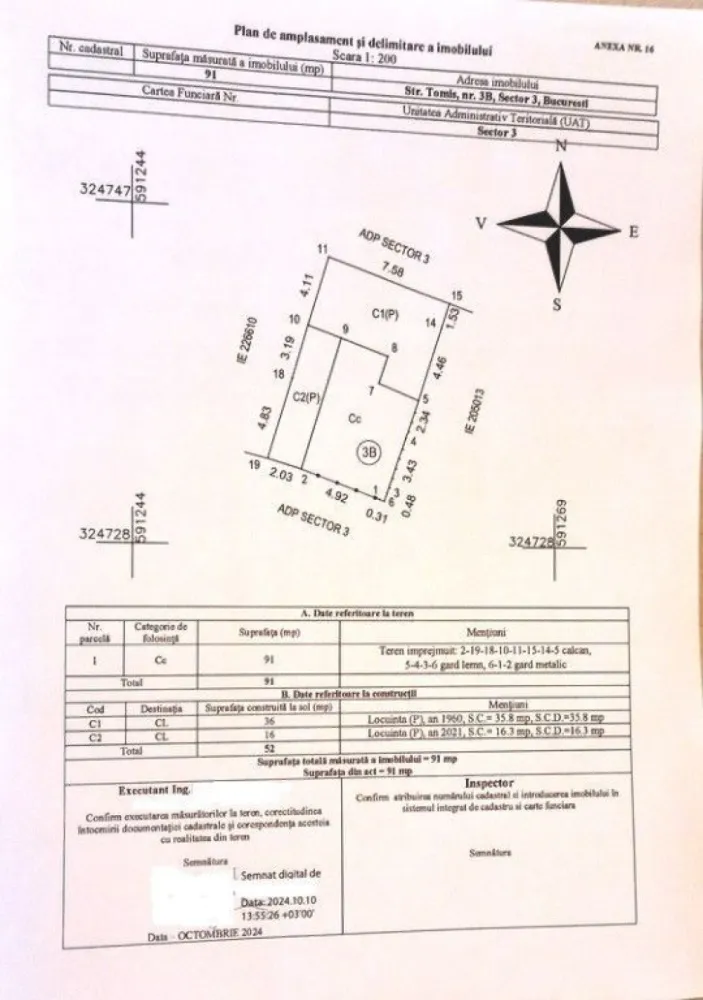 Dristor, Piata Ramnicu Sarat, casa