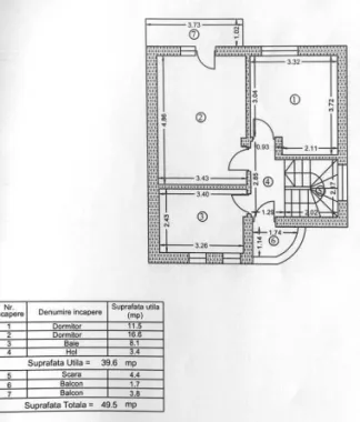 Sau/închiriez casa P+1E capătul Comunei Berceni Mănăstirea Sf. Treime