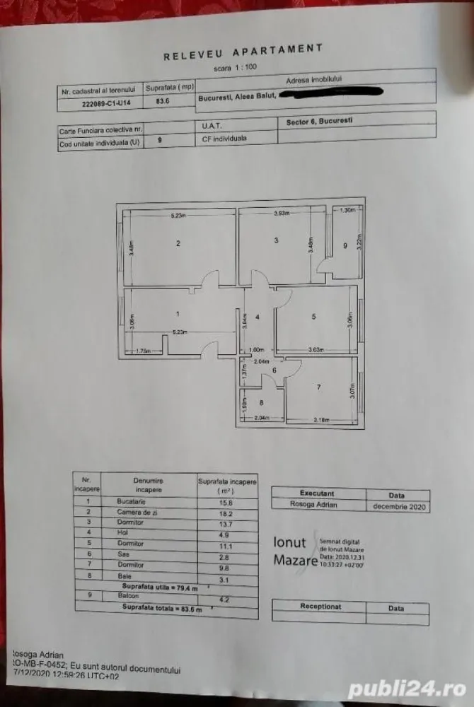 4 camere, Drumul Taberei