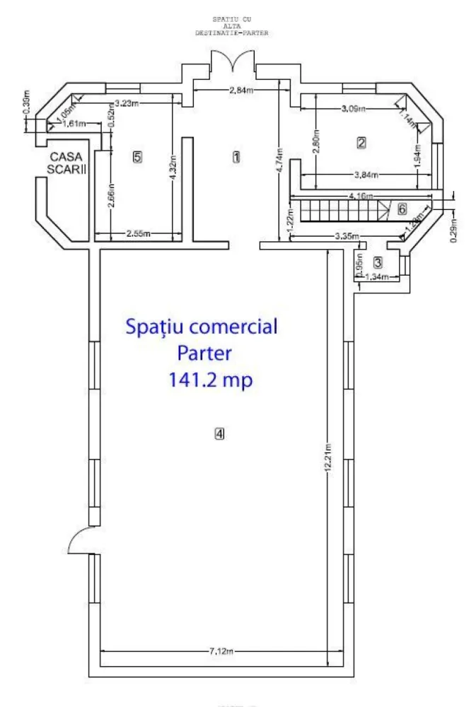 Imobil (spațiu comercial și apartament) de vânzare, Calea Șerban Vodă, București - Vând imobil în casă, pe Calea Șerban Vodă, excepțional poziționat, lângă parcul Carol, compus din: - Spațiu comercial cu suprafața de 140 mp situat la parter; - Apartament cu cu suprafața de 31 mp mp situat la etajul 1, deasupra spațiului comercial; - Pivniță cu suprafața de 9 mp