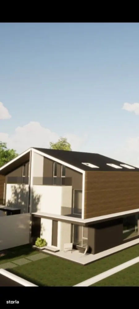 Vand Casă premium 2024 - Vila tip duplex P+1+M - suprafața teren 250mp (12,5 desc) - amprenta la sol 80mp - suprafața construită 240mp - suprafața utila 186mp - 5 camere - 3 dormitoare - 4 bai - cămară - terasă - pivniță - 3 locuri de parcare Casele sunt comparrimentate astfel: - Parter: living, bucătărie, cămară, dinning, baie - Etaj: 1 dormitor matrimonial cu dresing și baie proprie, 2 dormitoare cu baie comuna - Mansarda: luminoasa, cu ferestre Velux, open space și prevăzută cu o baie. S-a pus accent pe detalii și calitate - cablu electric CYYF ignifug - branșament 380v - izolație cu polistiren cu densitate EPS 100 și grosime 15cm - CERTIFICAT DE PERFORMANTA ENERGETICA CLASA A Localizare pe excepție, situate pe un drum privat, între două păduri (Andronache și Boldu Cretuleasa), foarte aproape de ieșirea pe autostrada A3, la 50 metri de stația de autobuz, scoli și grădinițe in apropiere.... ieșire rapida către aeroport Otopeni prin Tunari. Vilele sunt racordate la toate utilitățile și se predau finisate. În prețul afișat beneficiați de un buget de 50.000 euro pentru alegerea obiectelor sanitare, parchet, uși.... pentru a vă putea pune amprenta asupra propriei case.