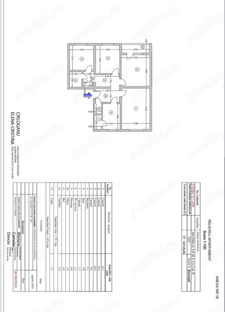 Vand ap 4 decomandat Sector 4 Straja -Drumul Gazarului-Bd. Brancoveanu - Proprietar vand ap 4 camere decomandat cu balcon, bucatarie spatioasa, et 3 din 4, bloc reabilitat recent. Are 1 baie + 1 grup sanitar. Detin loc de parcare in fata blocului care se poate prelua de catre noul proprietar. Acte la zi , cadastru, certificat energetic. An constructie 1975. Zona linistita , scoala si gradinita in apropiere. Aleea Dolina nr 4 , Berceni