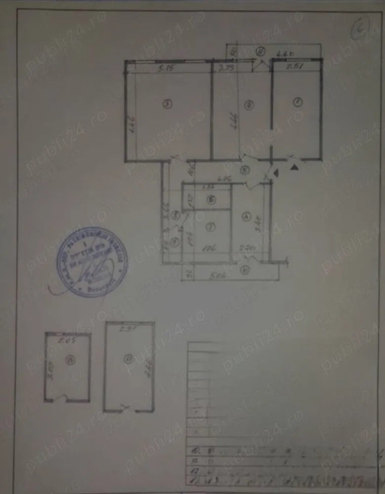 Vânzare apartament cu 4 camere Calea Floreascs
