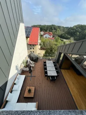 Superb duplex cu 4 camere şi terase mari
