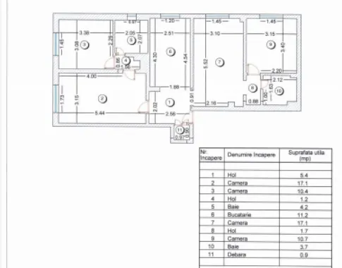 Vand apartament 4 camere Margeanului - Ilie Mihail