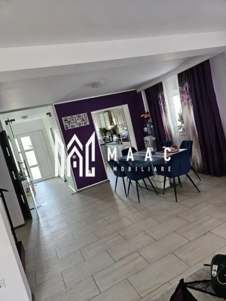 Casă 4 camere | 156MP | Curte 90 MP | Cartierul Arhitecților - MAAC Imobiliare vă prezintă spre vânzare o casă spațioasă și modernă, situată în Cartierul Arhitecților. Proprietatea este construită pe două nivele și mansardă locuibilă, oferind o suprafață generoasă și toate dotările necesare pentru confortul unei familii. Detalii proprietate: Curte privată: 90 mp Compartimentare: Parter: living luminos, bucătărie separată, cameră suplimentară (pretabilă dressing sau baie), ieșire directă pe terasă, încălzire în pardoseală pe toată suprafața. Etaj: 3 camere spațioase și o baie cu cadă. Mansardă: placă turnată, izolată și complet amenajată pentru locuit, întinsă pe întreaga suprafață a casei. Avantaje: Casă mobilată și utilată complet Încălzire în pardoseală la parter Terasă și curte private Mansardă locuibilă – spațiu suplimentar valoros Pentru mai multe detalii sau pentru a programa o vizionare, vă rugăm să ne contactați. Specificați ID-ul CP2765481. }}