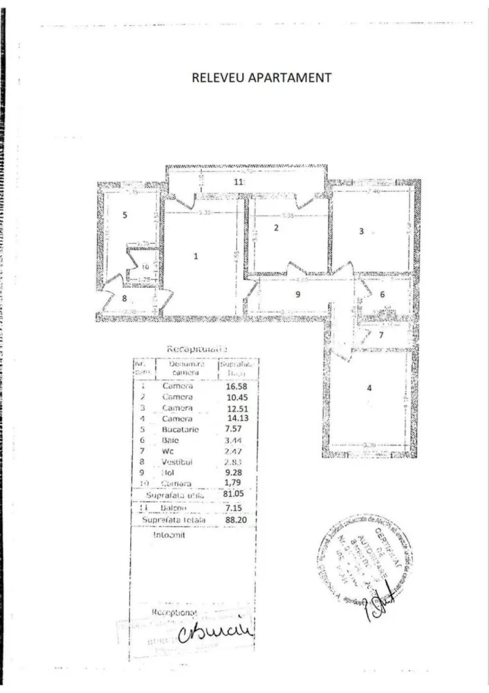 Apartament 4 camere Berceni Emil Racovita de vanzare