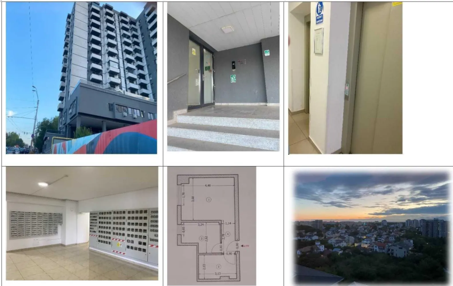 Garsoniera decomandata,Tineretului City,Vacaresti,2017,centrala pe gaz
