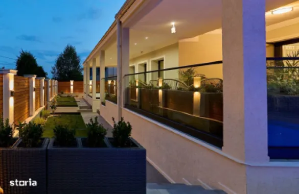 Vila cu Piscina UNICAT! Foto REALE! FINALIZAT Interior si Exterior!
