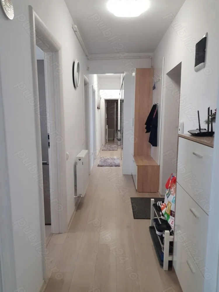 Apartament 3 camere, 80 mp utili, 2 locuri parcare, 2 bai, 2 balcoane