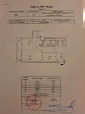 Apartament 2 camere de vanzare Copou Park Residence.