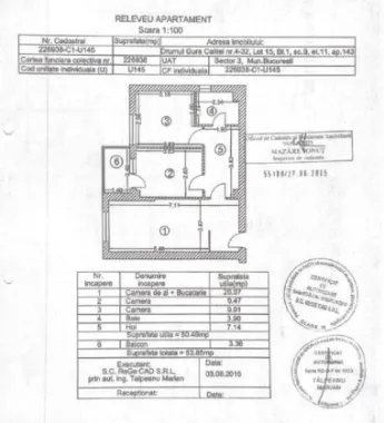 Apartament 3 camere complet mobilat Palladium Residences metrou Teclu