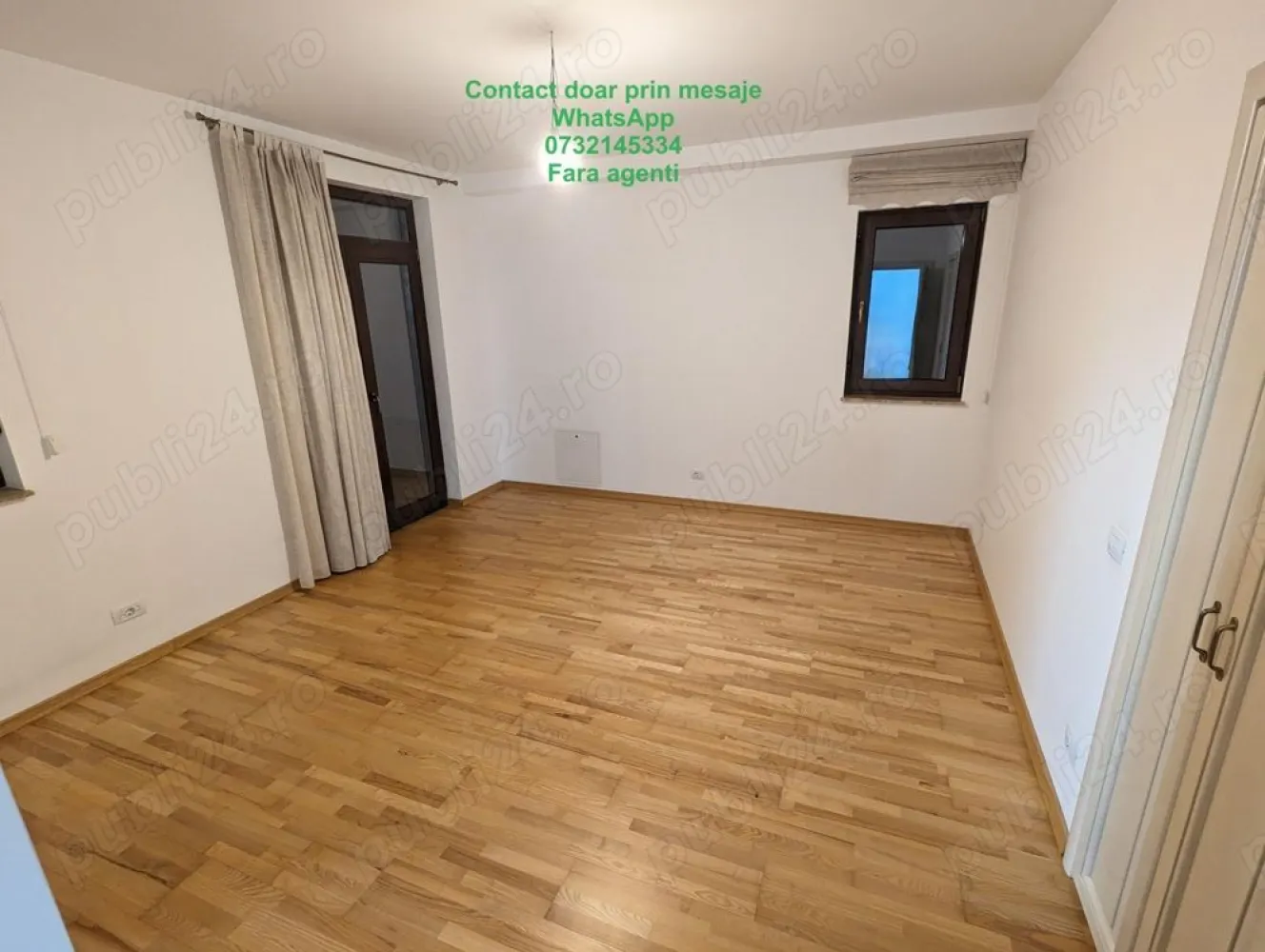 Casa moderna, mobilata, 5 camere, 179 mp utili, 544 mp teren, Galata - Casă modernă în zona Galata, municipiul Iasi, ce imbina un stil mediteranean deschis, luminos dar in acelasi timp scandinav, simplu si practic, cu nuante lemnoase. Proprietar persoana fizica Contact doar prin mesaje WhatsApp, telefon Nu doresc colaborari cu agentii - Suprafata utila 179 mp, suprafata construita 246 mp, teren total 544 mp - Desfasurata pe demisol + parter + etaj + pod - Living si birou la parter, 3 dormitoare la etaj, din care unul matrimonial cu dressing si baie proprie - 3 bai: una la parter, doua la etaj din care una matrimoniala - Gradina amenajata cu spatiu verde cu instalatie automata de irigatie si gazon, pomi. - Terasa pe doua laterale, 2 balcoane: frontal si lateral - Design interior in stil mediteranean, luminos, in culori naturale: alb si lemn, cu bun gust, facut cu un designer profesionist - Bucatarie de designer: facuta la comanda, fetele si blatul din lemn masiv, feronerie Blum, electrocasnice premium Bosch si Siemens. - Incalzire in pardoseala pe ambele etaje, cu termostate ambientale digitale conectate in retea cu centrala - Tamplarie PVC cu geam triplu-stratificat - Mai multe detalii, precum si schitele se pot gasi in poze - Detine cartea constructiei si este avizata de Inspectoratul de Stat in Constructii - Exista poze de pe durata constructiei - Bransament la toate utilitatile: energie electrica, gaze naturale, reteaua de apa si de canalizare a orasului, fibra optica Digi si Orange - Garduri laterale, stalpi din otel cu fundatie inalta din beton armat si scandura dublata, vopsita. - Gard front stradal cu fundatie inalta si stalpi din beton armat, finisat cu tencuiala mozaicata. - Videointerfon inglobat in stalp, portita si poarta din fier forjat. - Portita cu yala electromagnetica si keyless entry, poarta automatizata cu telecomanda. - Doua locuri de parcare (platforma din beton armat) amenajate cu pavaj color. - Alei si trotuare in jurul casei din beton armat cu pavaj color. - Pod izolat, amenajat, finisat, ventilat, jumatate din suprafata are inaltime normala - Finisaje premium: gresie glazurata, parchet lemn masiv triplustratificat - Obiecte sanitare de cea mai buna calitate, montaj suspendat, baterii marca Grohe - Var lavabil alb peste tot - Placaj trepte din lemn masiv, balustrada metalica cu insertie lemn masiv - Usi interioare din lemn stratificat vopsite alb semi-transparent - Semineu cu cos de fum zidit exterior, cu admisie din exterior - Terasa si balcon lateral protejate cu rulou de folie transparenta - Jaluzele exterioare la etaj - Jaluzele storuri romane si draperii interioare la toate geamurile - Bucatarie, dressing, bai, terasa complet mobilate - Dormitoare partial mobilate - Este plasata pe drum secundar, dar aproape de o statie de autobuz, linia 23. - Adresa in Mun. Iasi - Zona linistita, imprejur totul e deja construit, fara santiere, curente sau viitoare