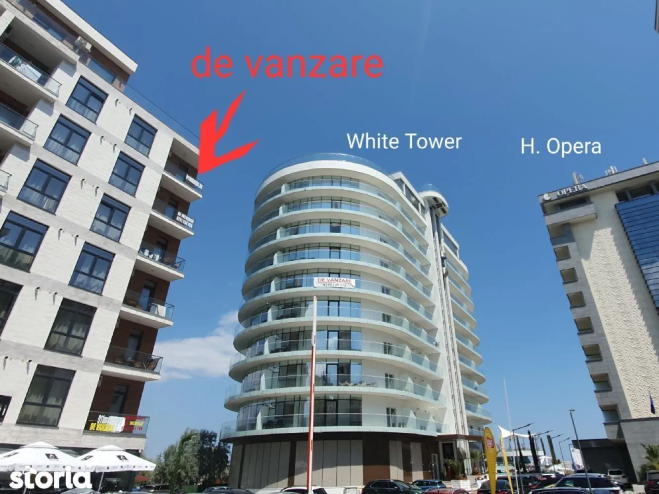 Apartament Mamaia zona de lux, Hotel Opera, White tower-str Lotus nr 9
