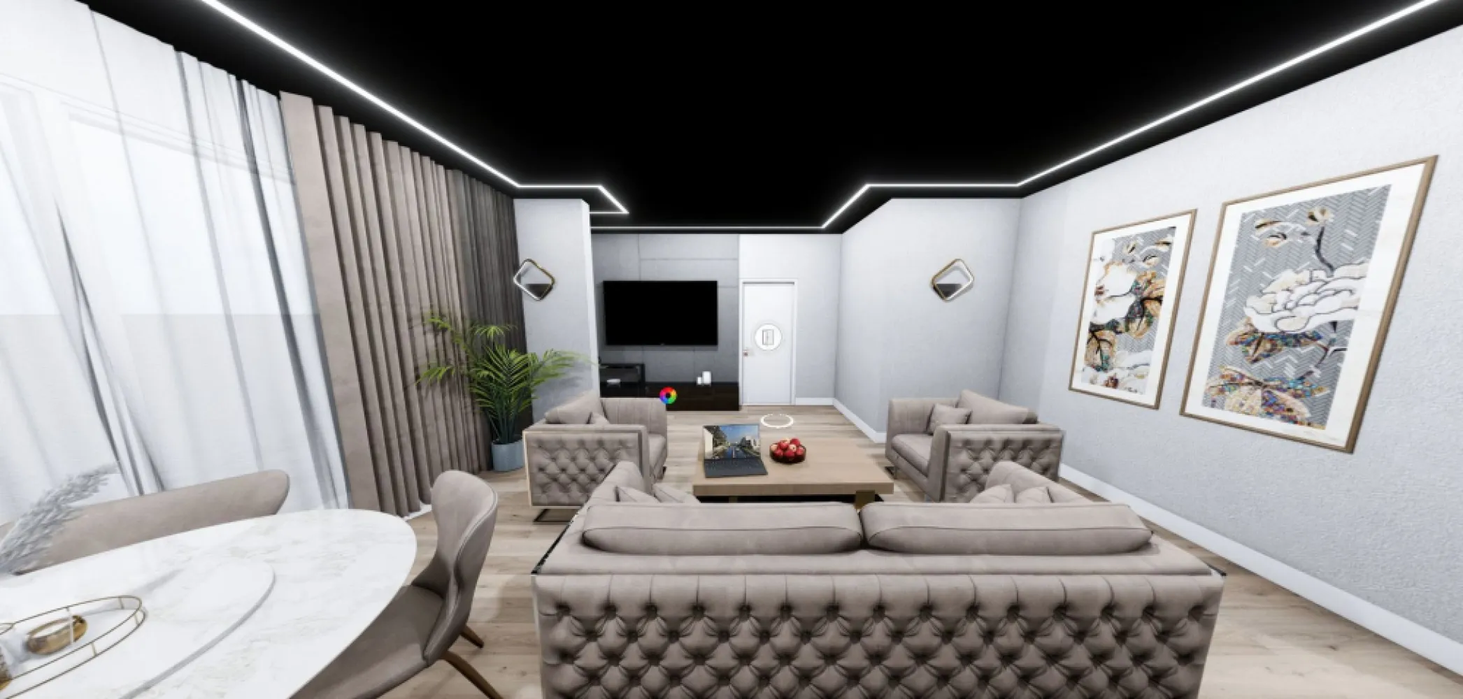 Dezvoltator vinde ap. 2 cam. 64 mp utili Ansamblu rezidential Mamaia Nord - Agentia Europa propune spre vanzare un superb apartament compus din 2 camere cu o suprafata utila totala de 64 mp situat la etajul 1 al ansamblului rezidential compus din 10 etaje din Constanta Mamaia Nord. Va propunem spre vanzare un apartament compus din 2 camere, avand o vedere impresionanta asupra marii. Acest tip de apartament este disponibil si la etajele superioare. Ansamblul rezidenţial e amplasat într-una din zonele in plina dezvoltare ale oraşului. FACILITATI Construcție și finisaje premium Fatadă ventilată Marmură granit Plăci ceramice Tavane extensibile lucioase Centrală termică Încălzire pardoseală Băi cu marmură Aer condiționat Spații verzi Spații comune cu granit Stație de încărcat auto Parcare cu bariera Oferim servicii diversificate de plata: - plata în rate la dezvoltator; - plata integrală cu discount; - plata standard Pretul nu include TVA SPECIFICATII: Finisaje: Gresie , Faianta, Parchet Tamplarie: Aluminiu Bucatarie: Nemobilata, Deschisa Incalizire: Centrala Proprie   Facilitati: Administrare, Paza, Spa Apartamentul se preda la alb. ]Termen finalizare sfarsitul anului 2024