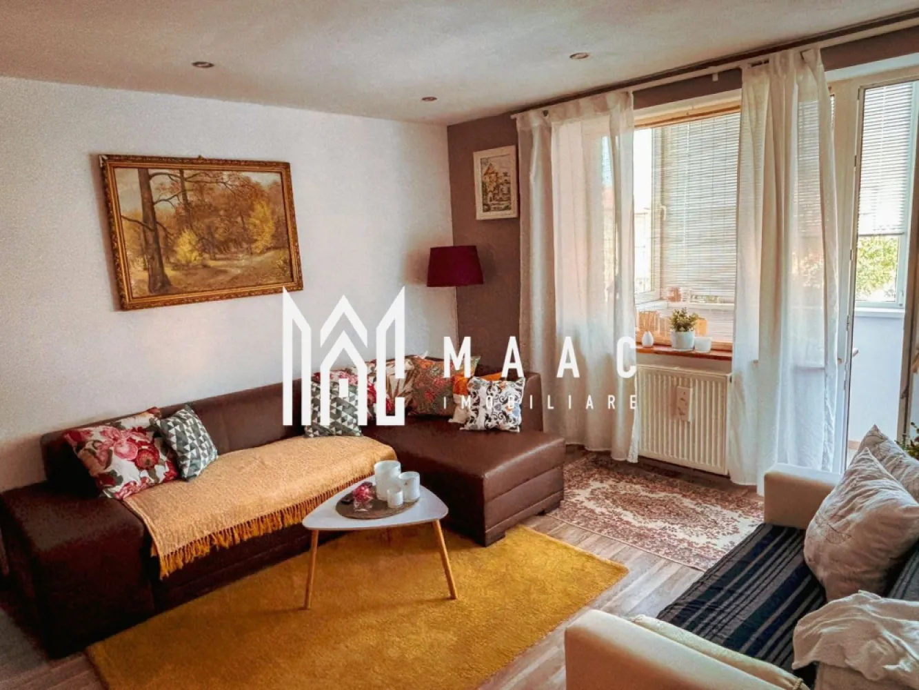 Apartament 2 camere | Renovat complet | Terezian - Maac Imobiliare îți propune spre vânzare un apartament cochet, vesel și complet utilat – gata să-și întâmpine noii proprietari fără nicio investiție suplimentară! Locuinta cuprinde: hol de acces, living, dormitor, bucatarie, baie cu dus si geam de aerisire, balcon mare, inchis. Se vinde complet mobilat și utilat. Zonă liniștită, cu acces facil la magazine, școli, mijloace de transport, etc Ideal pentru: tineri, cupluri sau oricine iubește culorile, confortul și energia pozitivă a unui spațiu primitor. Pentru mai multe detalii va rugam specificati telefonic ID: CP2750365 }}