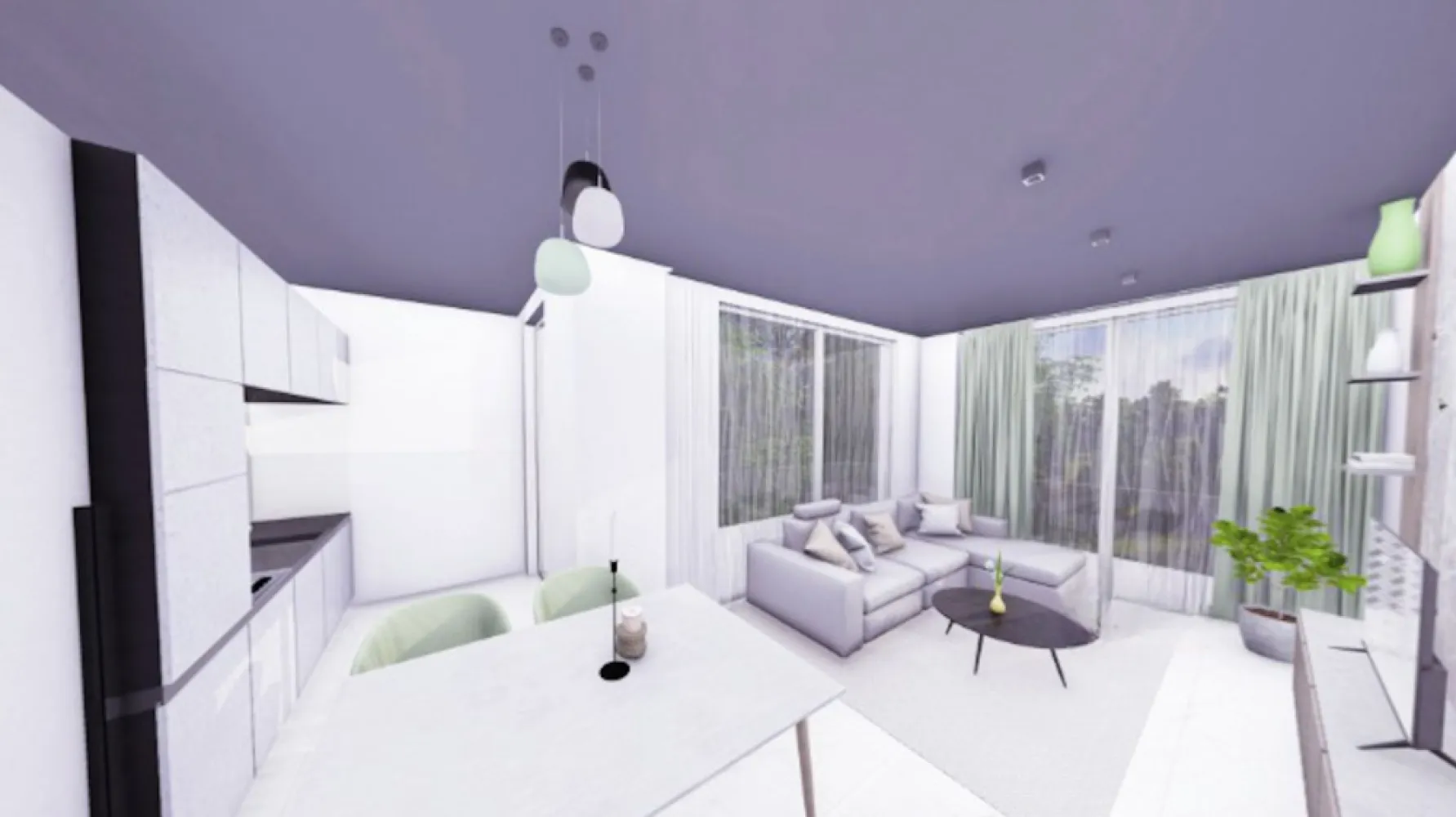 Ag. Eu. vinde ap. 2 65 mp Et. 3/5 An Dec. 2023 Comision 0 % Mamaia Nord