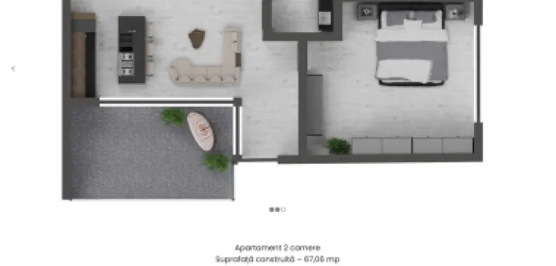 Direct Dezvoltator vinde ap. 2 cam. 63 mp Comision 0% Mamaia Nord