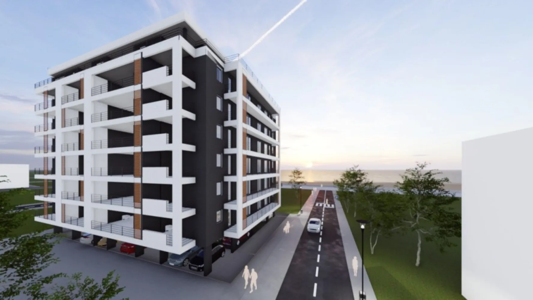 Ag. Eu. vinde Ap. 2 Cam 52 mp Et. 2/4 An 2023 30 m de plaja Mamaia Nord - Agentia Europa vinde apartamentele "la gata" situate in Mamaia Nord, la 30 m de Promenda si plaja D8 , se predau cu urmatoarele dotari: Imobil conectat la toate utilitatile: -apa/canalizare publica -current electric - Centrala termica individuala in condensatie (gaze) *pardoseli casa scarii din granit *lift Schindler 8 persoane ( cu functie : coborare la prima statie in caz de pana curent ) *inaltime camere 2.70-2.75 * Usa de intrare Megadoors Prestige *Usi interioare Porta Doors Decor sau Vector *Geamuri gri antracit Salamander cu geam tripan 4 seasons float, *bai complet utilate pardoseli din gresie portelanata , vas WC suspendat , cabina de dus sau sistem walk-in *glafuri din granit *balcoane, logii largi +locuri de parcare disponibile Preturi incepand de la 80000 euro +tva