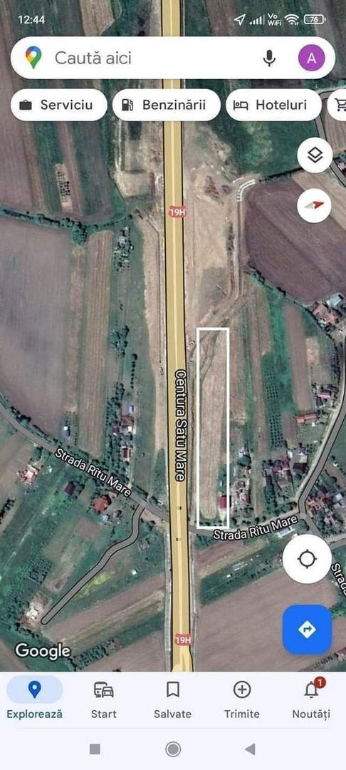 Ag EUROPA vinde teren intravilan 7600mp în zona DEPOZITELOR.