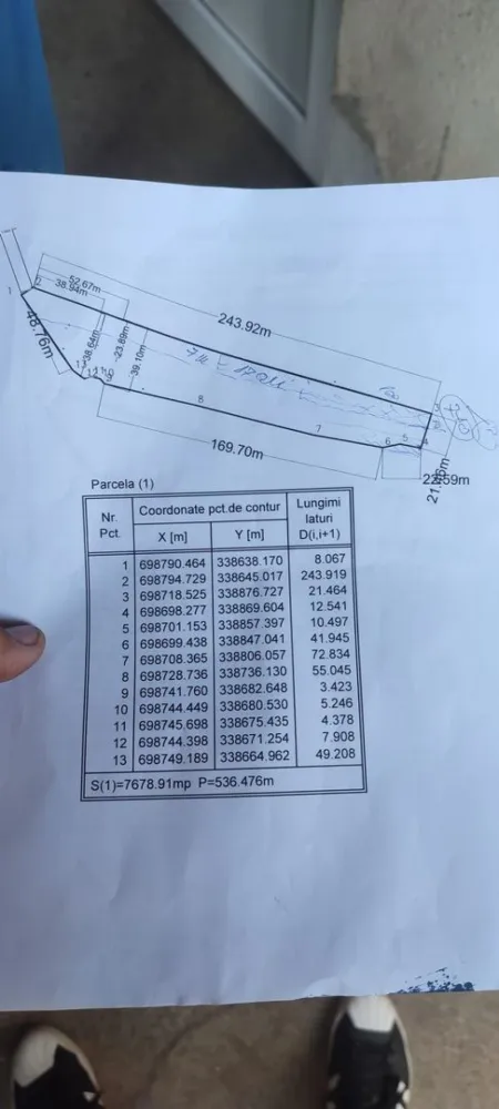 Ag EUROPA vinde teren intravilan 7600mp în zona DEPOZITELOR. - Agenția EUROPA vinde teren intravilan 7600mp în zona DEPOZITELOR.