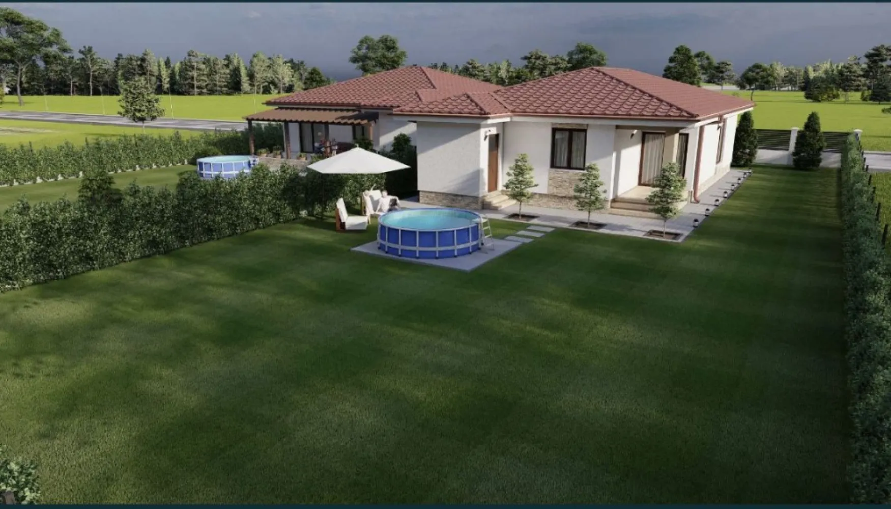 Casa, case semifinisate, la rosu, fundatie, complex rezodential Amati - Oferim spre vânzare case tip parter de diferite dimensiuni in functie de cerintele clientului: Fundatie cu teren, fundatie 151 mp construit din care 10 mp terasa + teren 580mp = 37000 euro Casa parter la rosu cu teren 580mp, casa cu suprafata construita 151 mp din care 10 mp terasa + teren 580mp = 56000 euro + termopane 3000 euro Proiecte in derulare: Parter 120 mp construit din care 21.8 mp terasa + teren de 600 mp = 94000 euro Parter cu garaj 144 mp construit din care 7 mp terasa + teren 600 mp =101000 euro Parter 151 mp construit din care 10 mp terasa + teren 580mp = 108000 euro (posibilitate la rosu 67000 euro) Casele se vand la stadiul de semifinisat, având un regim de înălțime tip parter, utilitățile in fata casei (apă, energie electrică, canalizare, rds). Locuința se predă finisată la exterior (silicat culoare alb), respectiv semifinisată la interior, tencuită și gletuita gata pentru culoare, cu sistem de încălzire prin pardoseala, sapa mecanizata elicopterizata și tamplarie PVC cu profile Rehau, izolatie tavan cu vata mineral de 10 cm, folie anticondens. La exterior locuința se predă cu termoizolație cu polistiren de 10 cm, tencuială decorativă siliconată rezistenta la interperii și tigla. Casele se regasesc la intrare in Amati, in complex residential, intr-o zona linistita fara trafic, intr-un cartier de case noi la o distanta 2.5 km fata de oras. Cartier in dezvoltare cu proiecte flexibile dupa dorintele si bugetul clientilor. La cerere se poate preda cu imprejmuire/gard, pavaj, etc. Locuintele pot suferi modificari in functie de preferintele clientului. Pretul afisat este valabil pentru plata din faza de proiect, pretul la finalizarea constructiei este cu 10% mai mare Pretul este in euro Pentru detalii: 0 *************** 2
