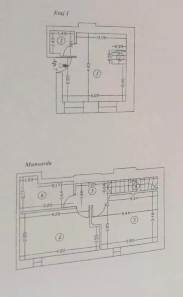 PROPRIETAR, Vand Apartament 3 camere, vila, Cismigiu