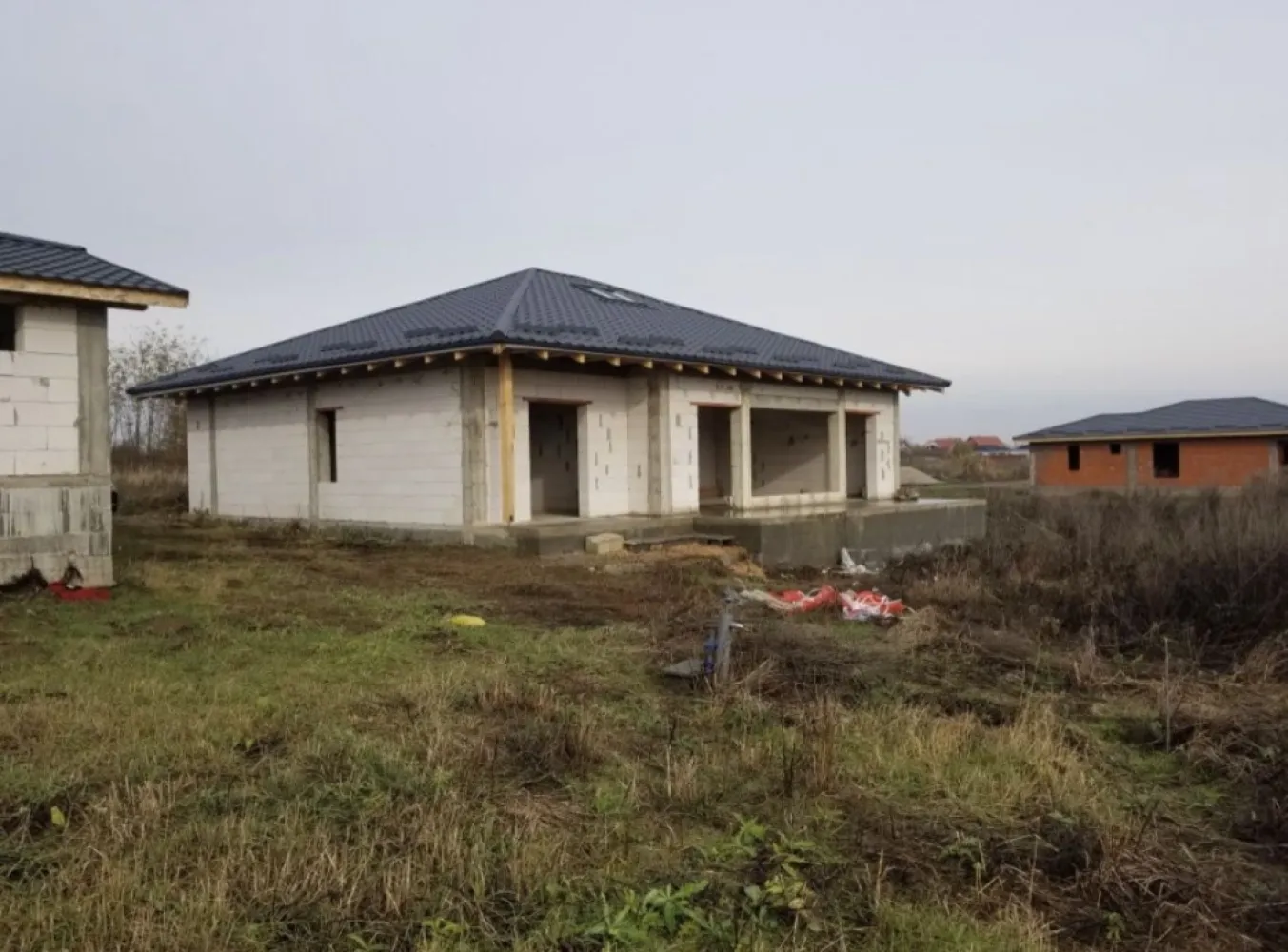 Vand casa cu mandarda in Vetis!