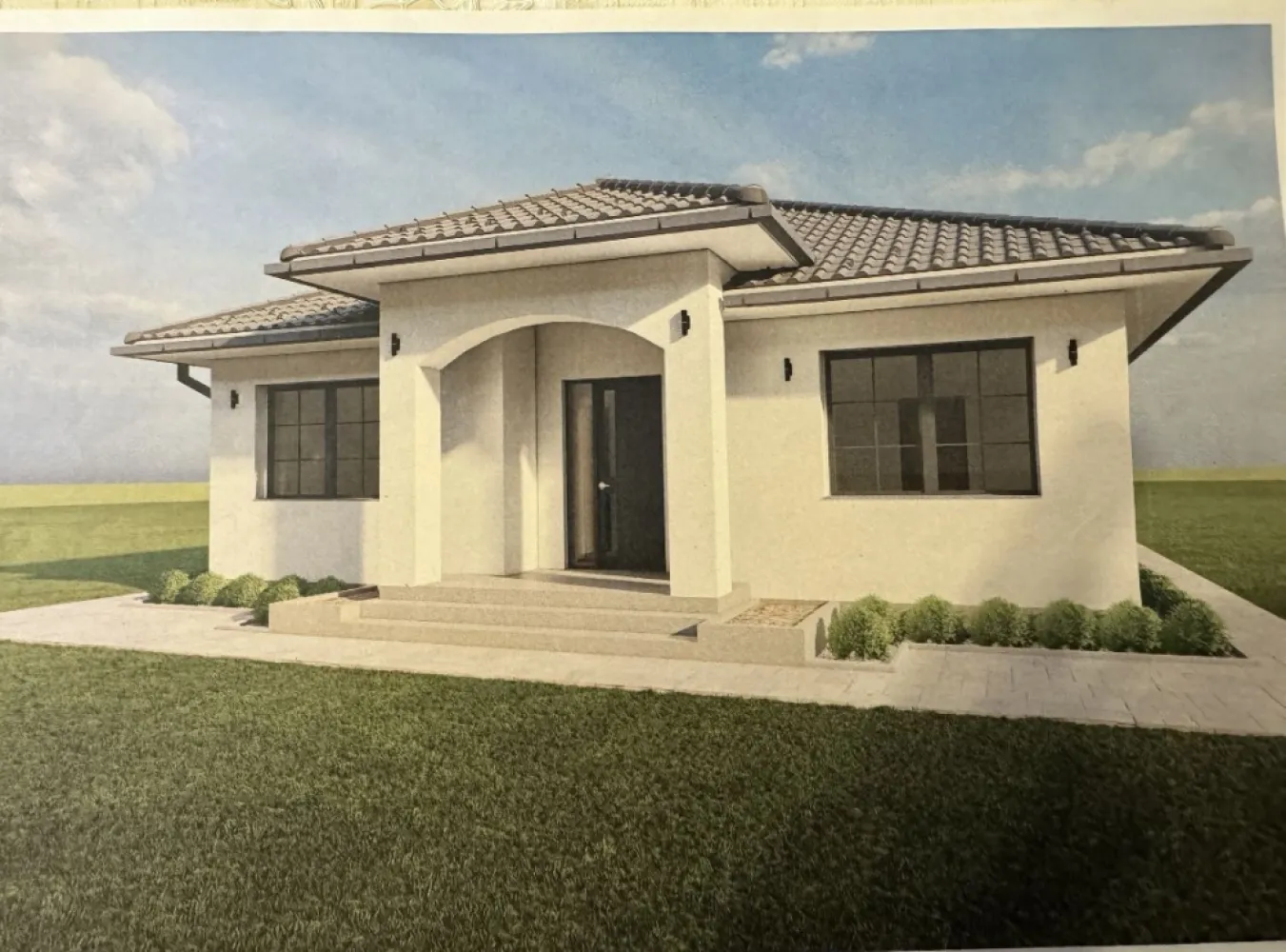 Vand casa in jud. Satu Mare,Com. Lazuri - Vand casa in rosu, Jud. Satu Mare, Com. Lazuri Teren 1000Mp cu front de 52 de metri, se poate impartii in doua parcele. Casa 186 de MP cu terasa 24,25 MP Living cu bucataria (open space) 55,33 MP 3 Dormitoare + Debara +Baie