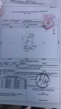 Vand imobil P+2 zona salaj rahova cu doua spatii comerciale