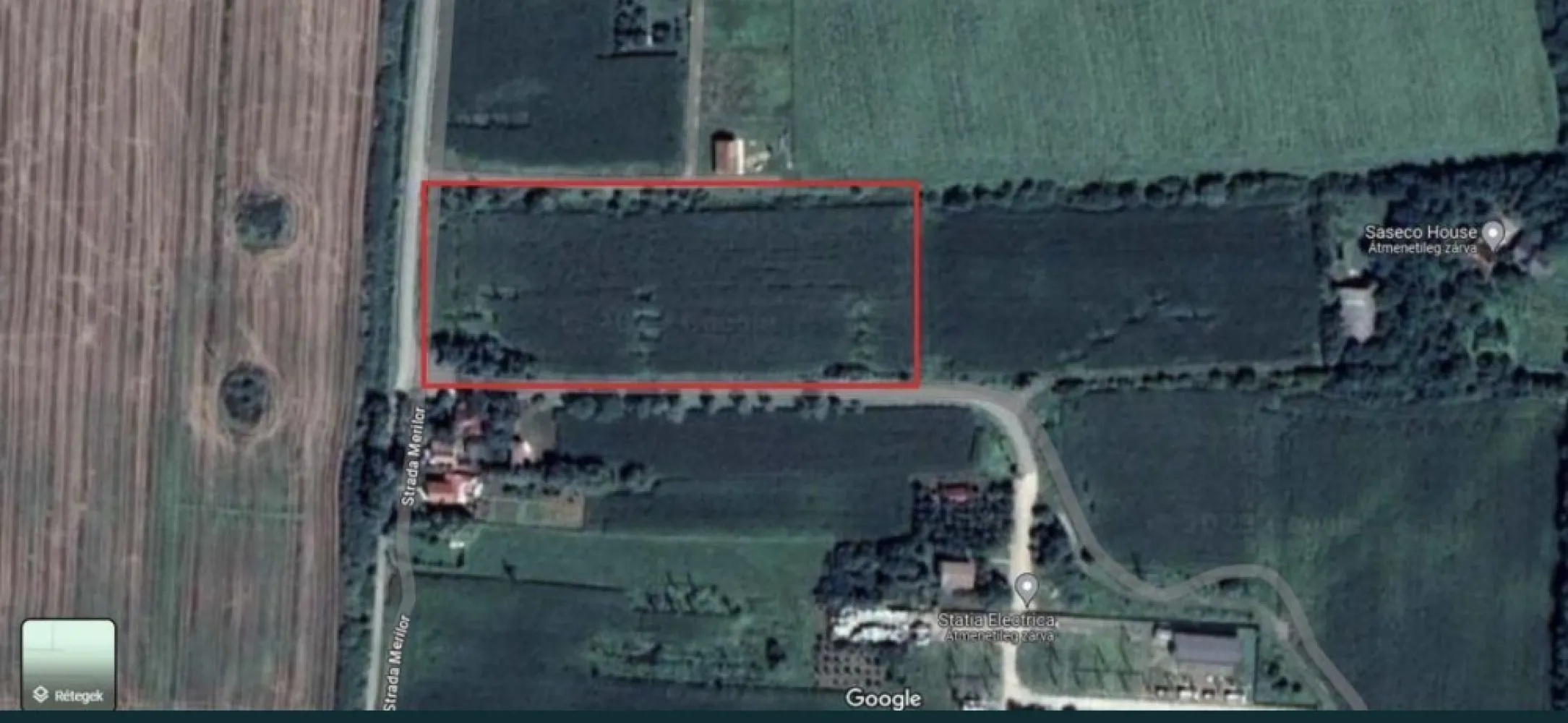 Vand teren extravilan 8000 mp - Vand teren extravilan, 80 de ari, situat pe str. Merilor. Terenul are 2 fronturi. Drum asfaltat. Pe jumatatea terenului sunt plasate stalpi electrice, dar aprox 40 de ari este curat. ideal pentru casa de vacanta, agricultura sau creșterea animalelor. Pentru mai multe detalii puteti sa ma contactati. Pret/ari, usor negociabil