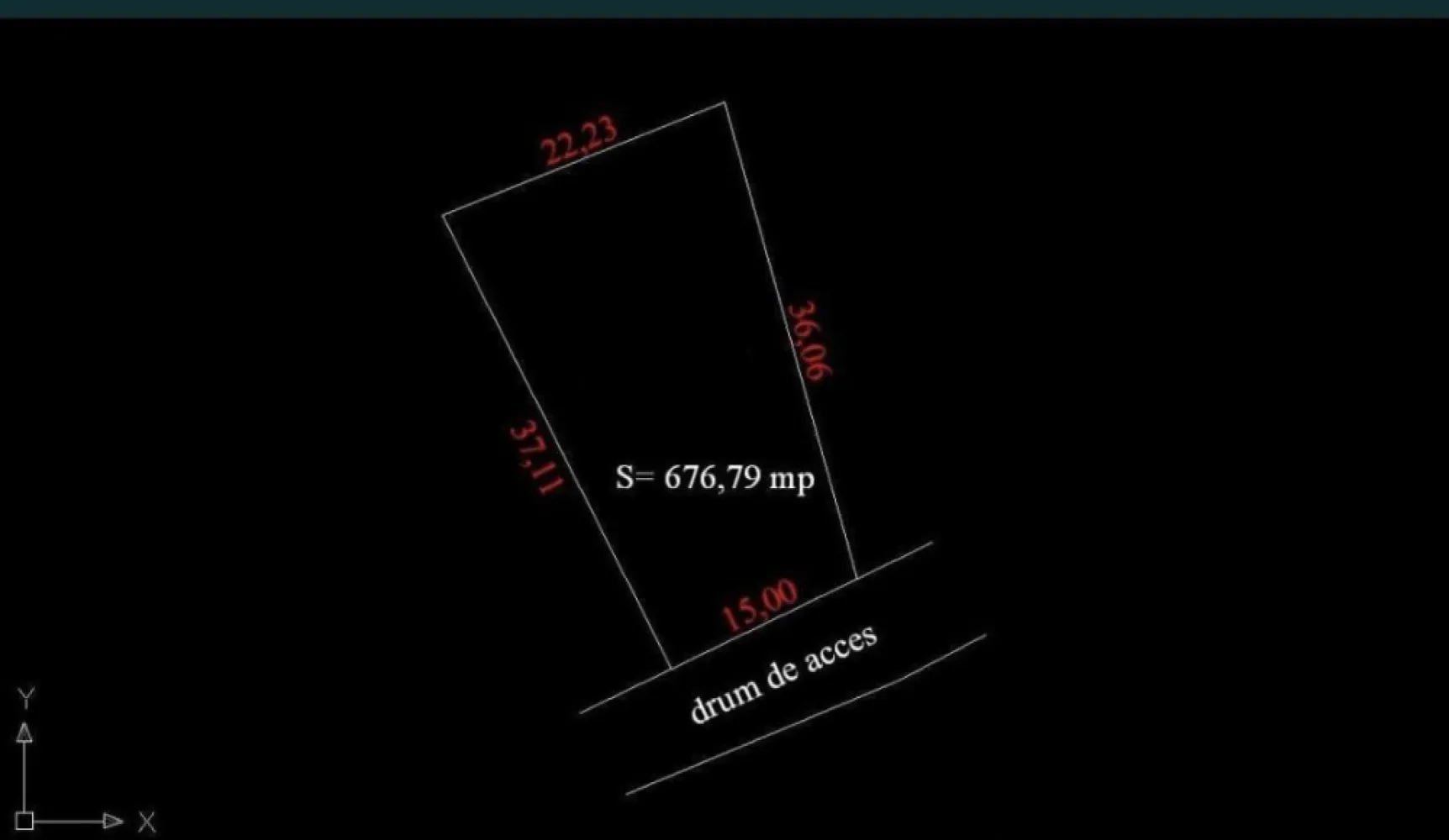 Teren intravilan,676 mp, zona strazii Dara - Vand teren intravilan, zona strazii Dara, cu utilitati in apropiere, cu o suprafata de 676 mp.