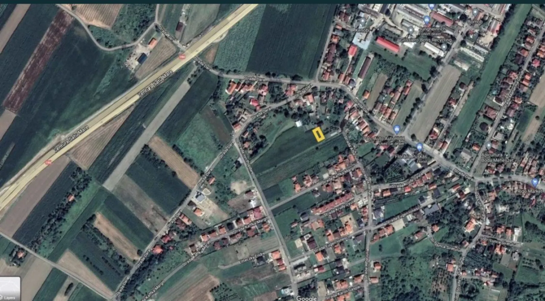 Teren intravilan,676 mp, zona strazii Dara - Vand teren intravilan, zona strazii Dara, cu utilitati in apropiere, cu o suprafata de 676 mp.