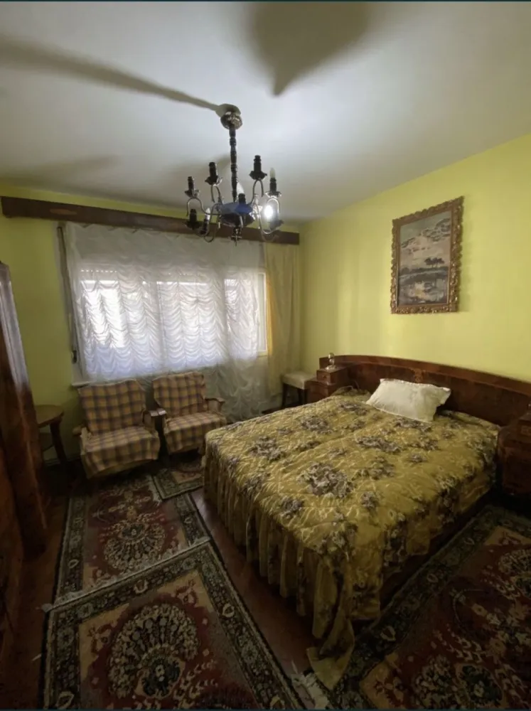Apartament ultracentral 4 camere cu loc de parcare privat - Apartament ultracentral in Satu Mare (fără intermediari) • Locație: B-dul Vasile Lucaciu • Suprafața utilă: 94 mp • Etaj: 1/4 (doar două apartamente pe etaj) • Patru camere decomandate • Doua băi • Bucătărie cu cămară • Două holuri • Două balcoane (unu închis cu termopan) • Microcentrală • Pardosea de marmură in bucătărie, holuri si băi • Ușă de intrare metalică • Beci • Loc de parcare privat