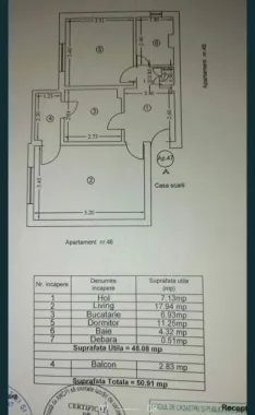 Apartament de vanzare Soveja