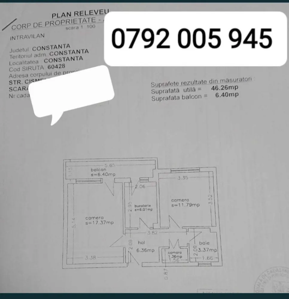 Ciresica-apartament 2 camere - ciresica..apartament 2 camere,decomandat,confort 2,etajul 8/10.este mobilat,utilat,are centrala pe gaze.este liber,ideal pentru inchiriere.NU COLABOREZ