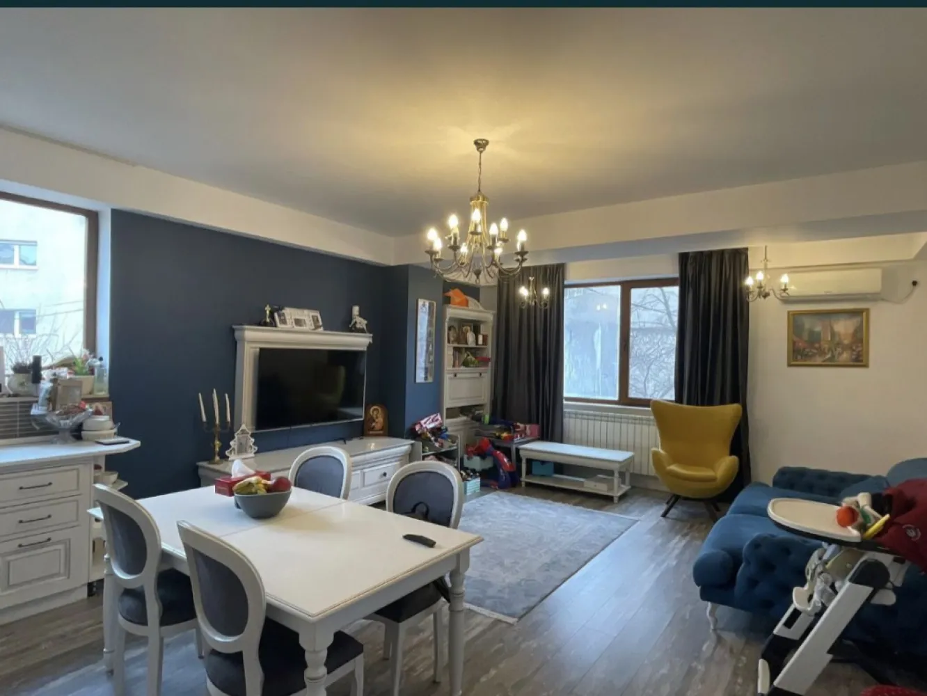Ex-Agentii ap2 camere zona Dacia - apartament 2 camere BLOC NOU cu suprafata utila de 70 mp,etajul 1 din 5,se vinde utilat si mobilat (frigider incorporat,masina de spalat tv etc)