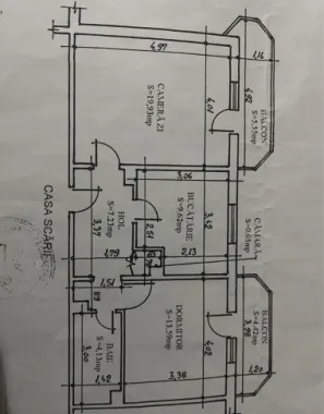 Apartament 3 camere Cora Bratianu