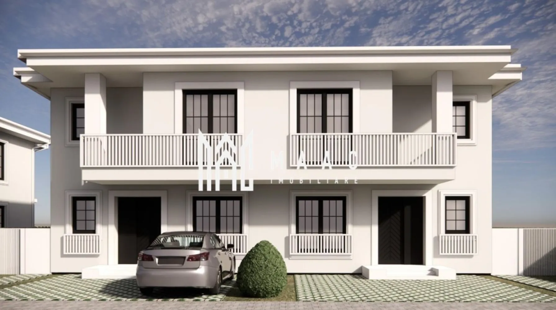 Casă modernă | 3 dormitoare | 140 mp curte | 120 mp utili | Preț avantajos - Maac Imobiliare prezintă o casă spațioasă, perfectă pentru o familie, situată într-o zonă liniștită. Aceasta este disponibilă în două variante de achiziție: 129.700€ – la roșu interior, finisată exterior 107.300€ – dacă achiziția se face pe firmă (fără TVA) Suprafață și compartimentare: Suprafață utilă: 114.8 mp Curte: 140 mp Parter: Living generos (28.7 mp) Bucătărie spațioasă (13.2 mp) Baie (2.6 mp) Hol acces și spațiu de depozitare Etaj: Dormitor matrimonial cu dressing (12.5 mp) și baie proprie (5.4 mp) Dormitor 2: 12.2 mp Dormitor 3: 11.3 mp Baie secundară: 3.9 mp Hol și casa scării Locuința oferă o compartimentare inteligentă, cu spații bine optimizate și lumină naturală din abundență. Pentru mai multe detalii precizati telefonic ca ati vazut anuntul ID: CP2739480 }}