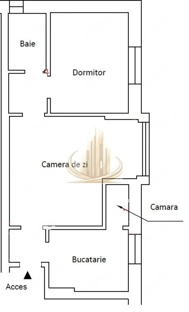 2 Cam, Renovat Complet, Etaj 1 | Zona Brâncoveanu | Ideal investitie