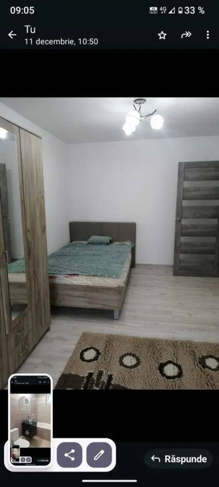 Vând apartament 3 camere + living, Mărăști, finisat. - Vând apartament la cheie, complet utilat, finisat, în cartierul Mărăști, zona Kaufland -căminele studențești, 63 mp, etajul 2 din 4. E compus din 3 dormitoare, spațiu de luat masa generos (living), o baie, două balcoane. Beneficiază de parcare de la primărie. Se poate vinde cu preluare de chiriași, foarte buni. Zonă liniștită, cu multă verdeață, aproape de Iulius mall, școli și mijloace de transport în comun.