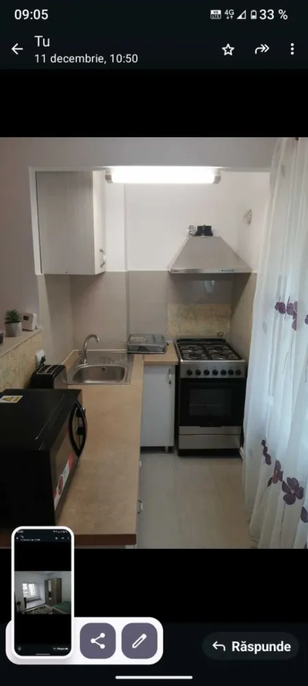 Vând apartament 3 camere + living, Mărăști, finisat.