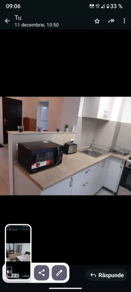 Vând apartament 3 camere + living, Mărăști, finisat.