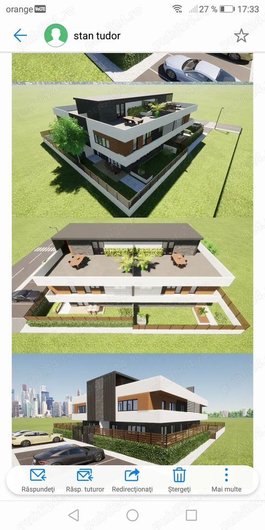 vând casa