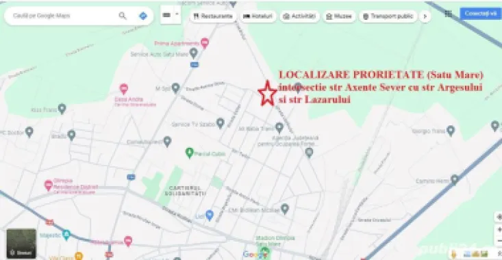 Ag BRASADAS vinde apt 3 camere la casa cu teren Axente Sever