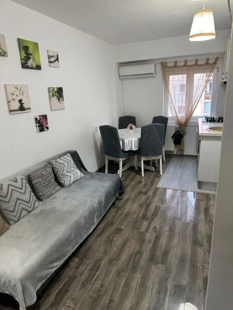 Închiriez apartament 2 camere zona tei - Închiriez apartament 2 camere pe termen lung,minim 1 an,direct proprietar. Prețul este de 450 de euro pe luna plus utilități și 450 de euro garanție. Zona tei,strada Otesani. Nu accept animale de companie. Nu colaborez cu agenții.